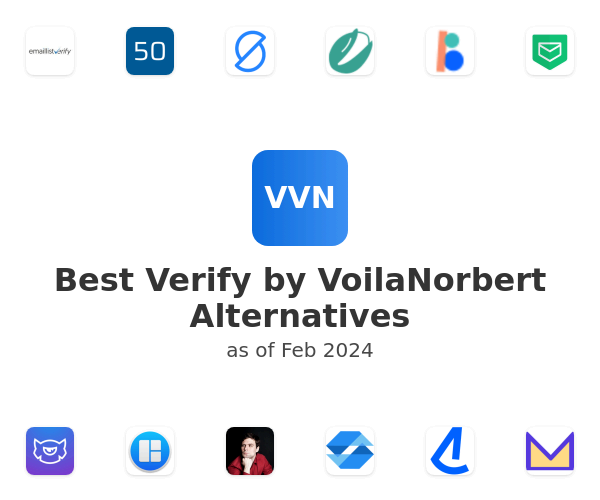 Best Verify by VoilaNorbert Alternatives