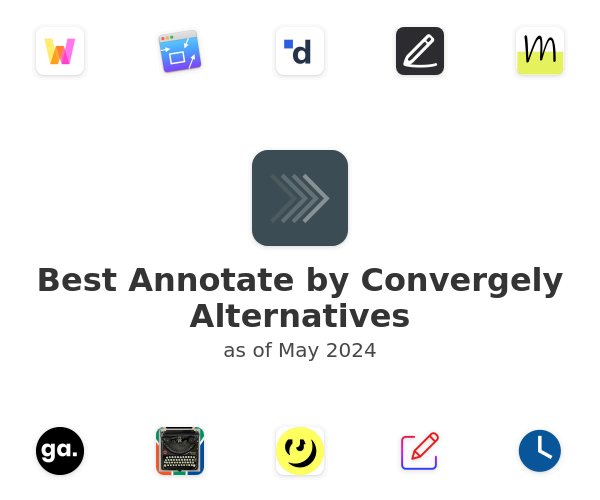 Best Annotate by Convergely Alternatives