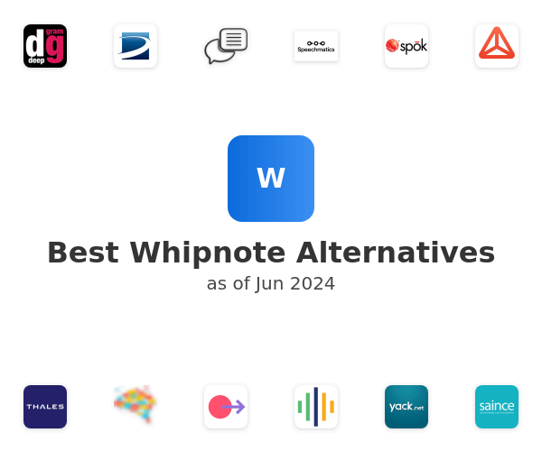 Best Whipnote Alternatives