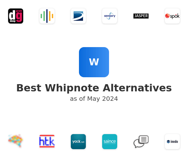 Best Whipnote Alternatives