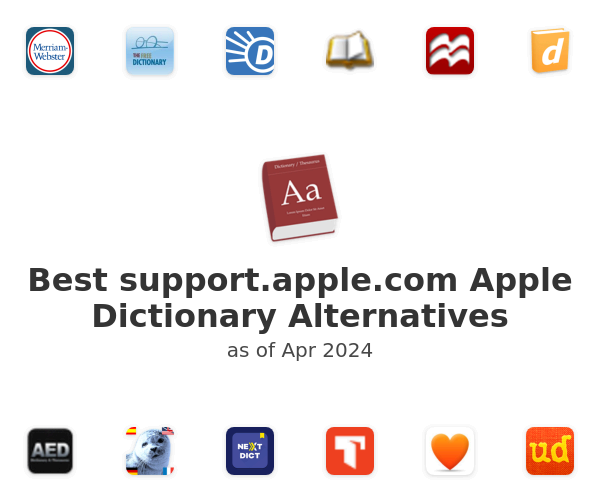Best support.apple.com Apple Dictionary Alternatives