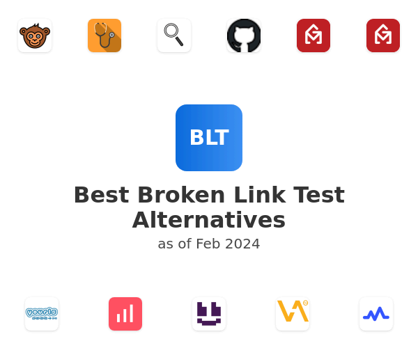 Best Broken Link Test Alternatives