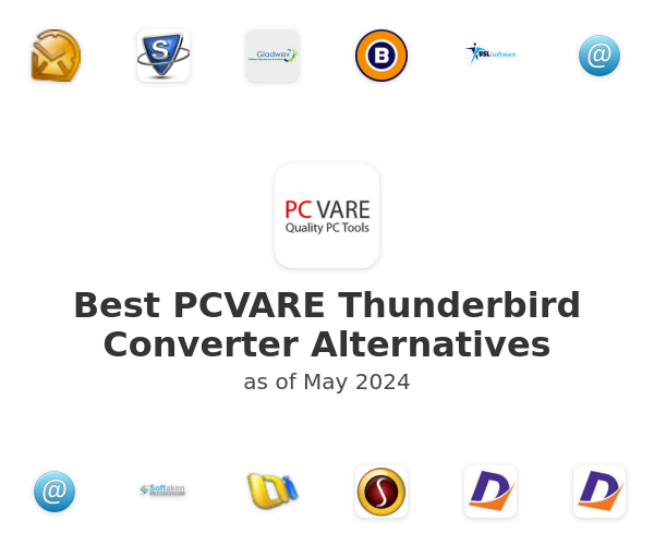 Best PCVARE Thunderbird Converter Alternatives
