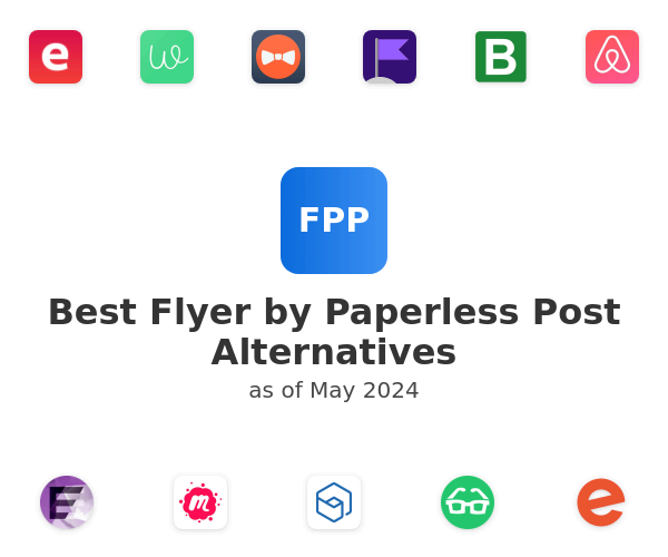 Best Flyer by Paperless Post Alternatives