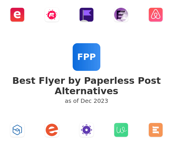 Best Flyer by Paperless Post Alternatives