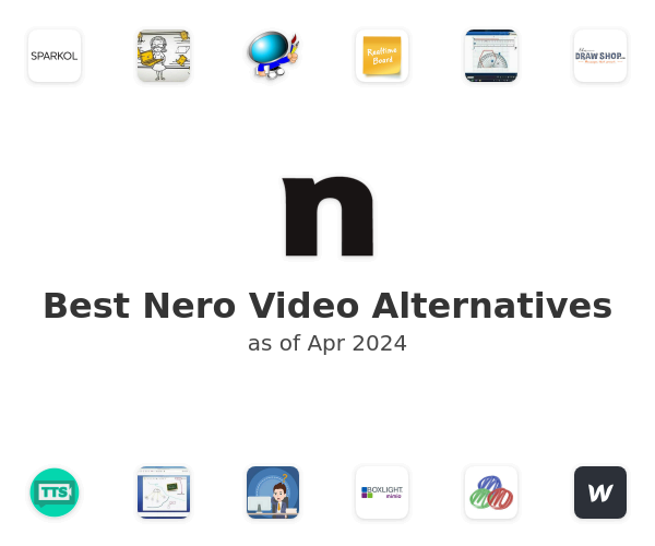 Best Nero Video Alternatives