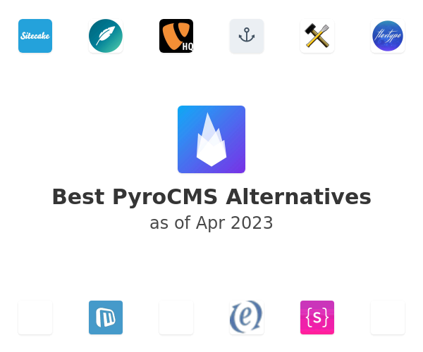 Best PyroCMS Alternatives