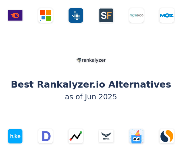 Best Rankalyzer.io Alternatives