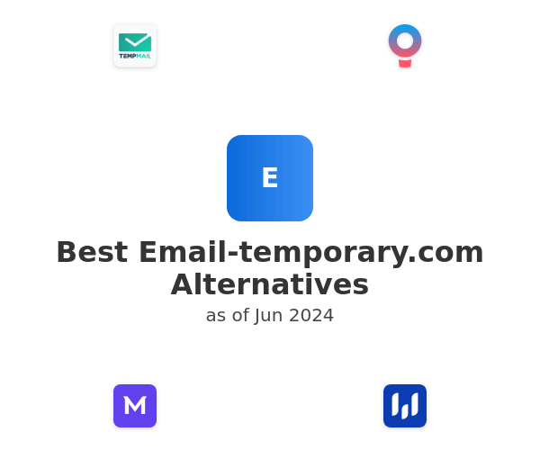 Best Email-temporary.com Alternatives