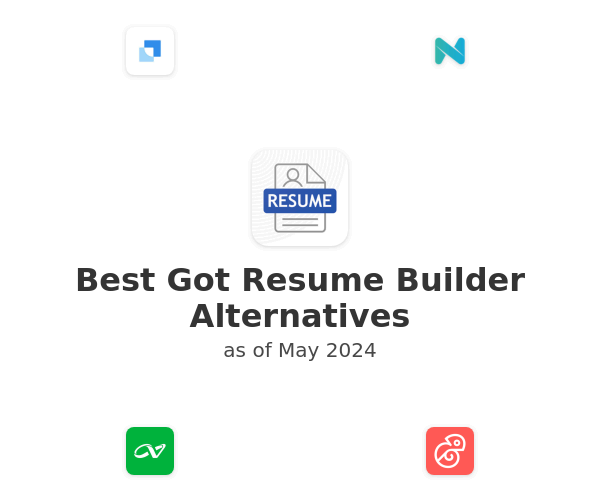 Best Got Resume Builder Alternatives