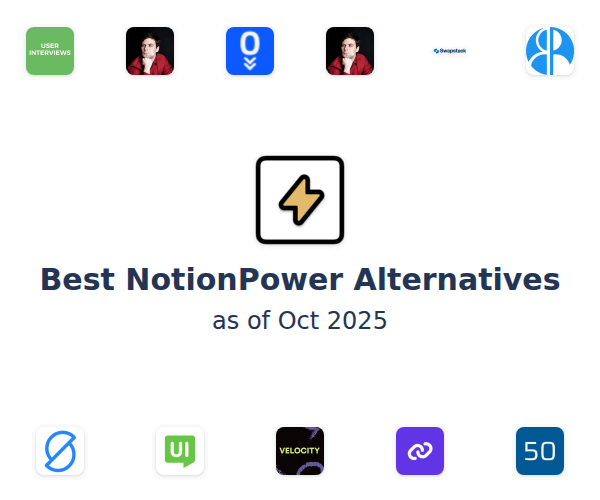 Best NotionPower Alternatives
