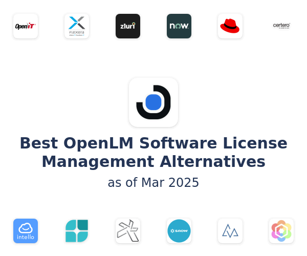 Best OpenLM Software License Management Alternatives