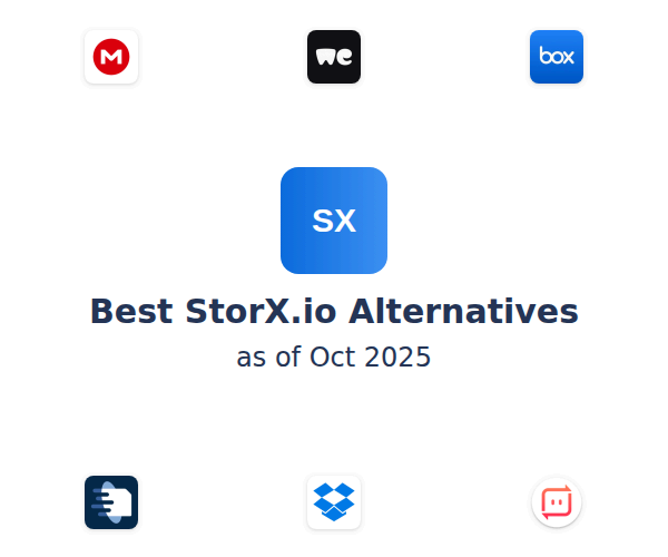 Best StorX.io Alternatives