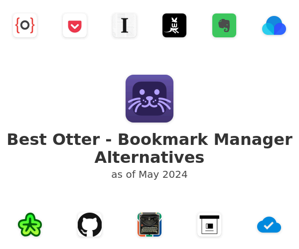Best Otter - Bookmark Manager Alternatives