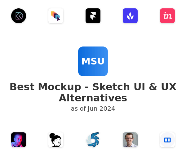 Best Mockup - Sketch UI & UX Alternatives