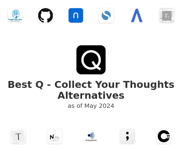 Best Q - Collect Your Thoughts Alternatives
