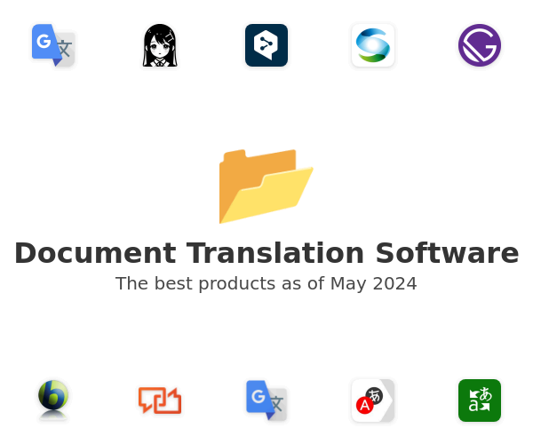 The best Document Translation products