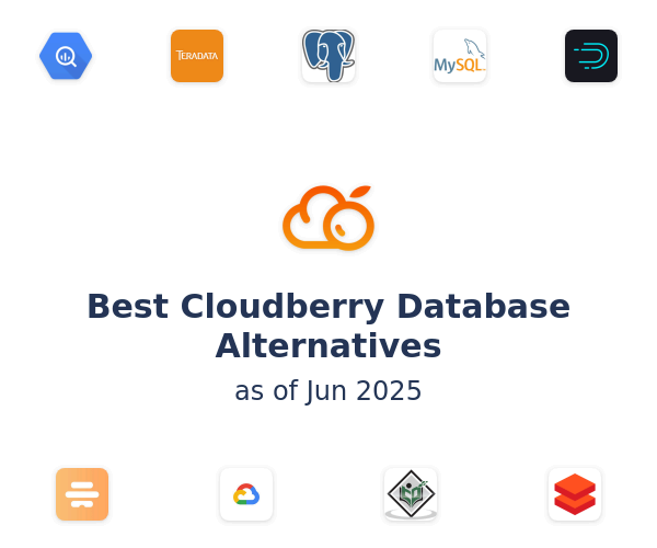 Best Cloudberry Database Alternatives