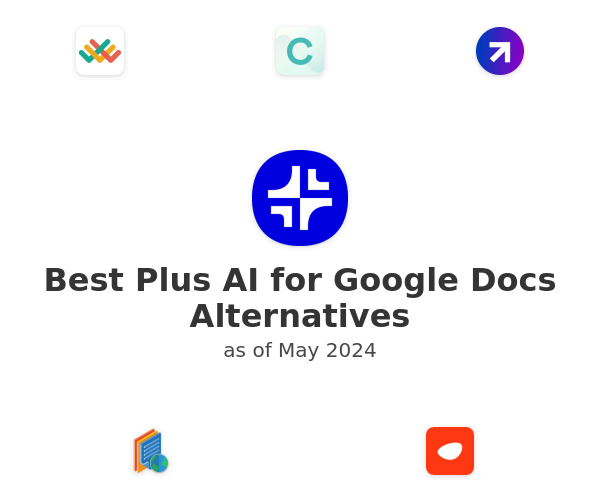 Best Plus AI for Google Docs Alternatives