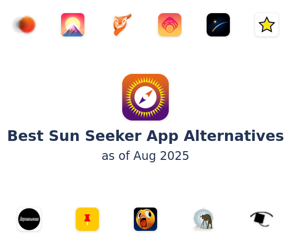Best Sun Seeker App Alternatives