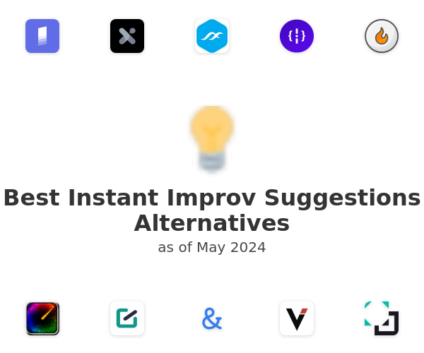 Best Instant Improv Suggestions Alternatives