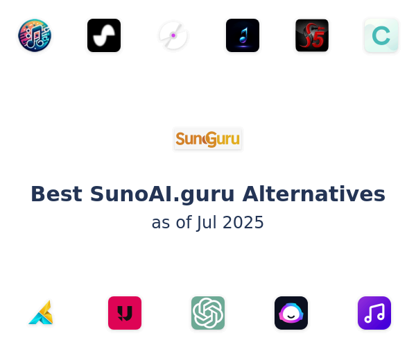 Best SunoAI.guru Alternatives