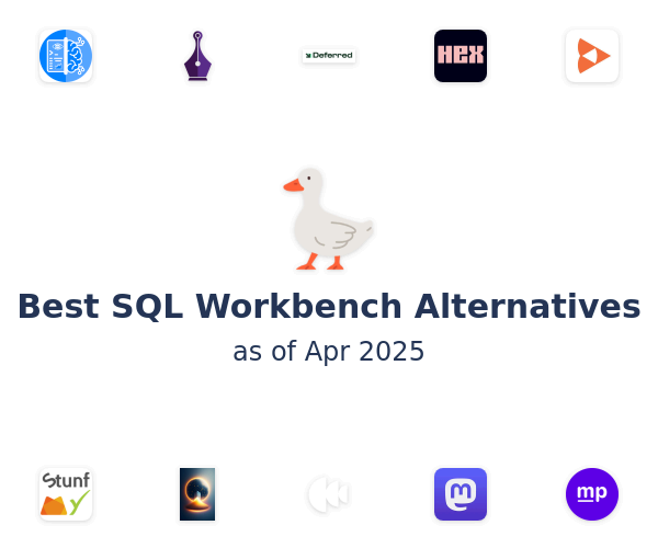 Best SQL Workbench Alternatives
