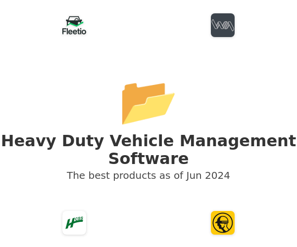The best Heavy Duty Vehicle Management products
