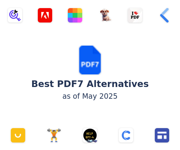 Best PDF7 Alternatives