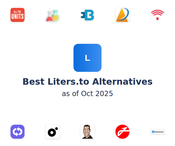 Best Liters.to Alternatives