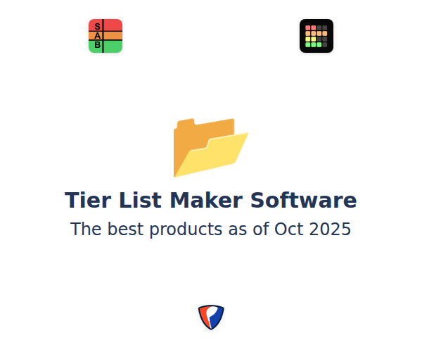The best Tier List Maker products