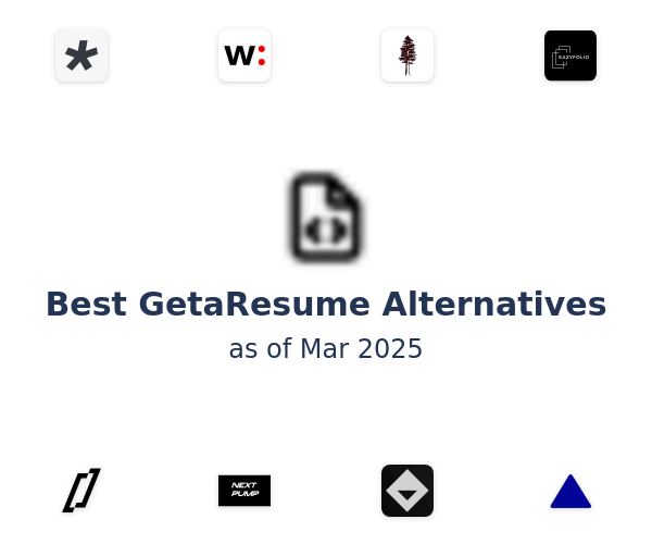 Best GetaResume Alternatives
