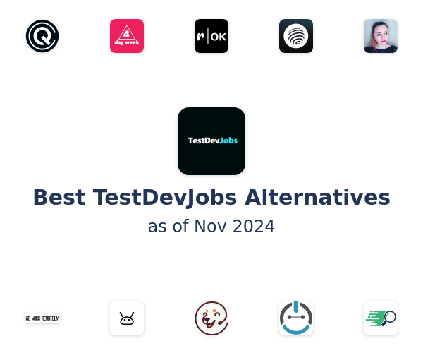 Best TestDevJobs Alternatives