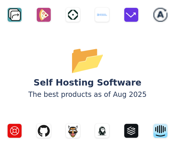 The best Self Hosting products