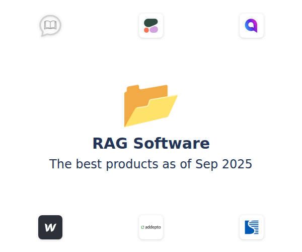 The best RAG products