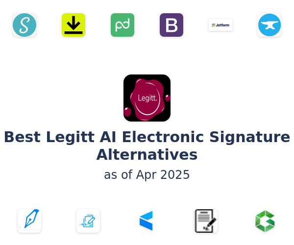 Best Legitt AI Electronic Signature Alternatives