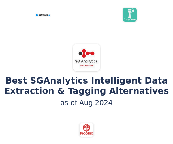 Best SGAnalytics Intelligent Data Extraction & Tagging Alternatives