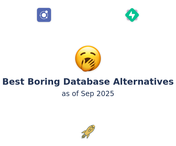Best Boring Database Alternatives