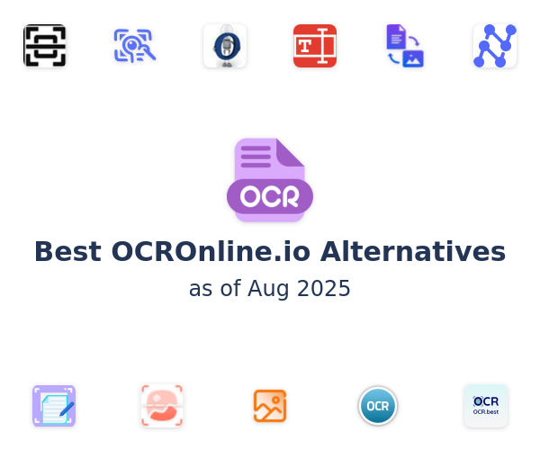Best OCROnline.io Alternatives