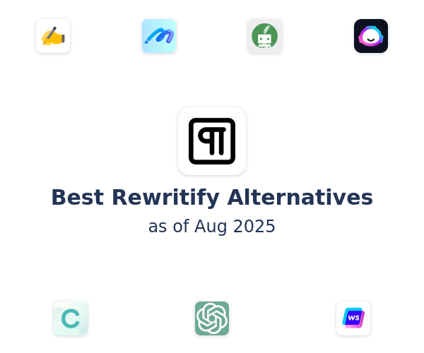Best Rewritify Alternatives