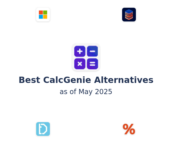Best CalcGenie Alternatives