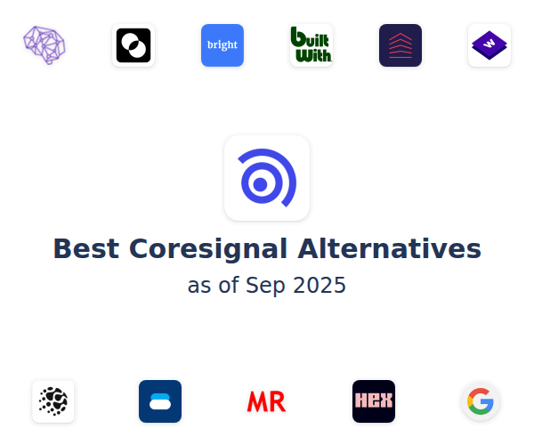 Best Coresignal Alternatives
