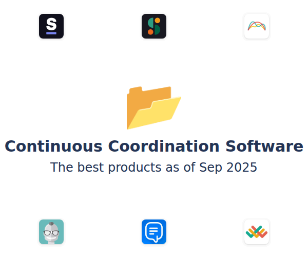 The best Continuous Coordination products