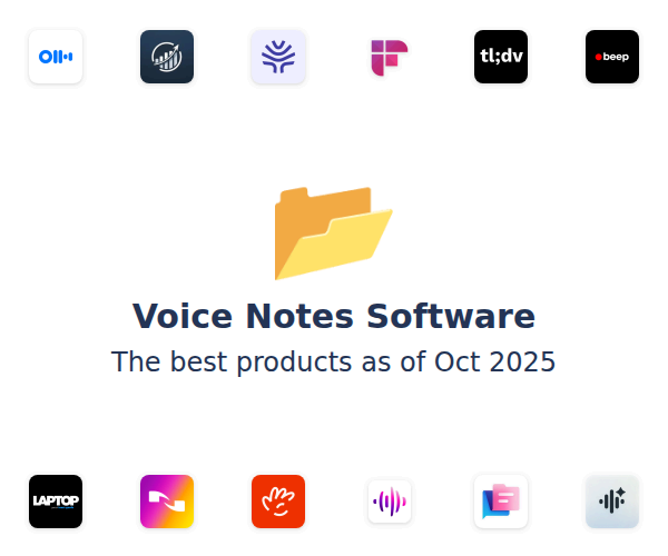 The best Voice Notes products