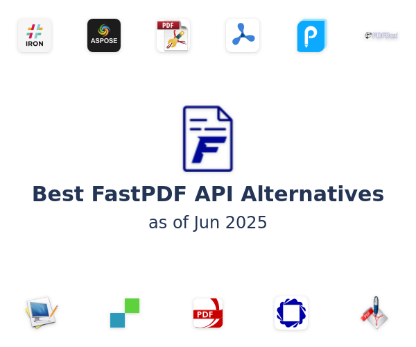 Best FastPDF API Alternatives