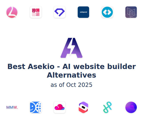 Best Asekio - AI website builder Alternatives