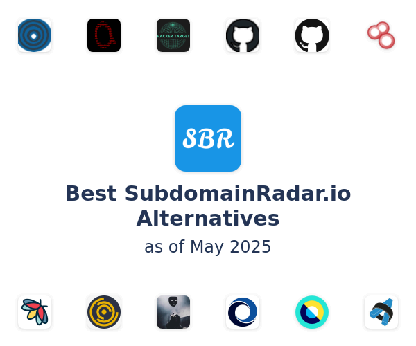 Best SubdomainRadar.io Alternatives