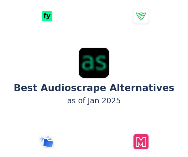 Best Audioscrape Alternatives