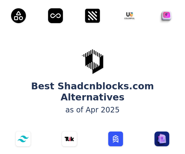 Best Shadcnblocks.com Alternatives