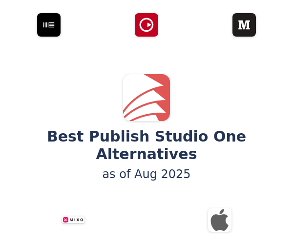 Best Publish Studio One Alternatives